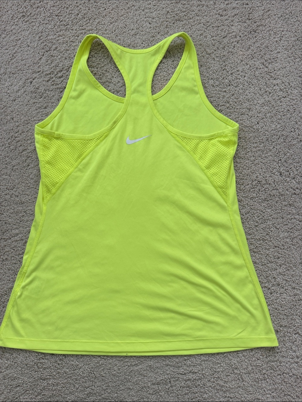 Nike Women’s Neon Lime Racerback Tank Top
